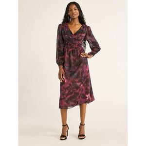 Sofia Jeans Empire Dress with Long Sleeves